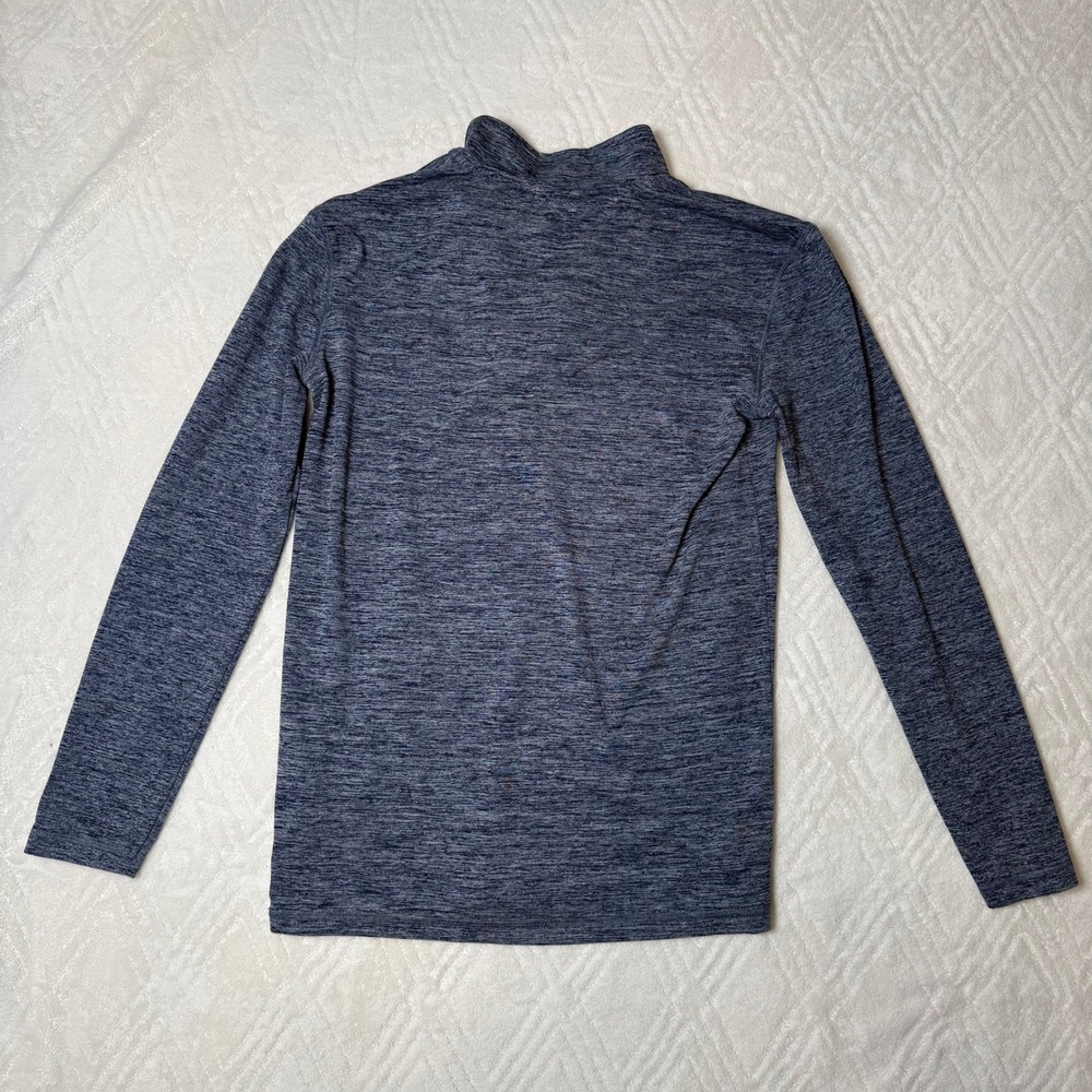 Preppy Athletic Tommy Bahama Active Boys XL 14 Blue 1/4 Zip Pullover Shirt - Picture 5 of 5